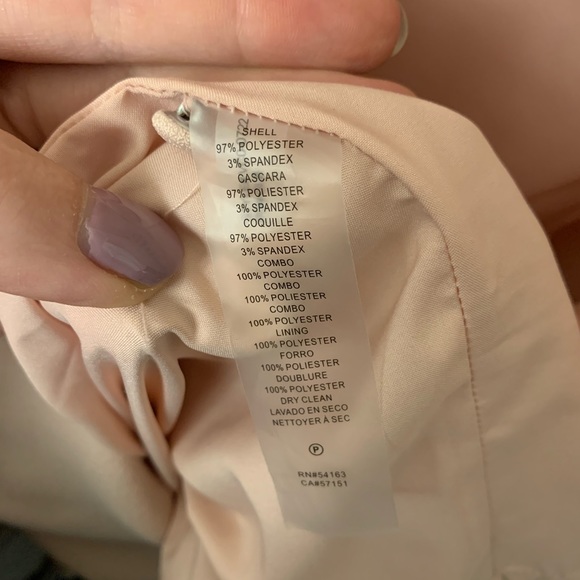 Vince Camuto Blush Pink Chiffon Dress - Picture 4 of 6